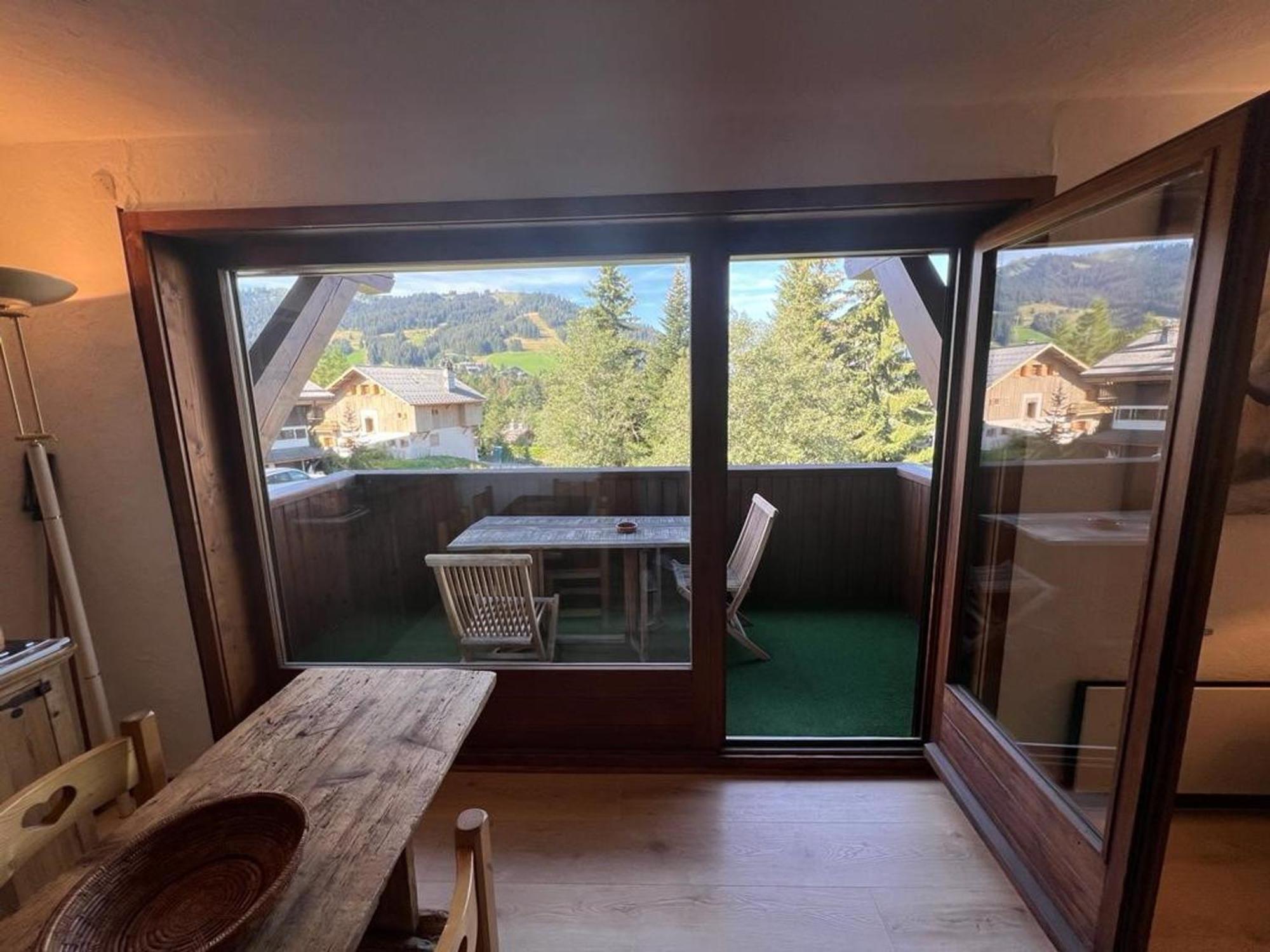Studio 4 Pers - Balcon - Proximite Pistes Et Golf - Tv - Garage - Animaux Ok - Tennis En Ete - Fr-1-453-82 Megeve Ngoại thất bức ảnh